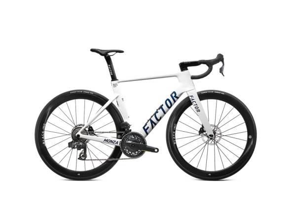 Factor Monza komplet SRAM Force Powermeter Pearl White - Cykelstørrelse 56 cm