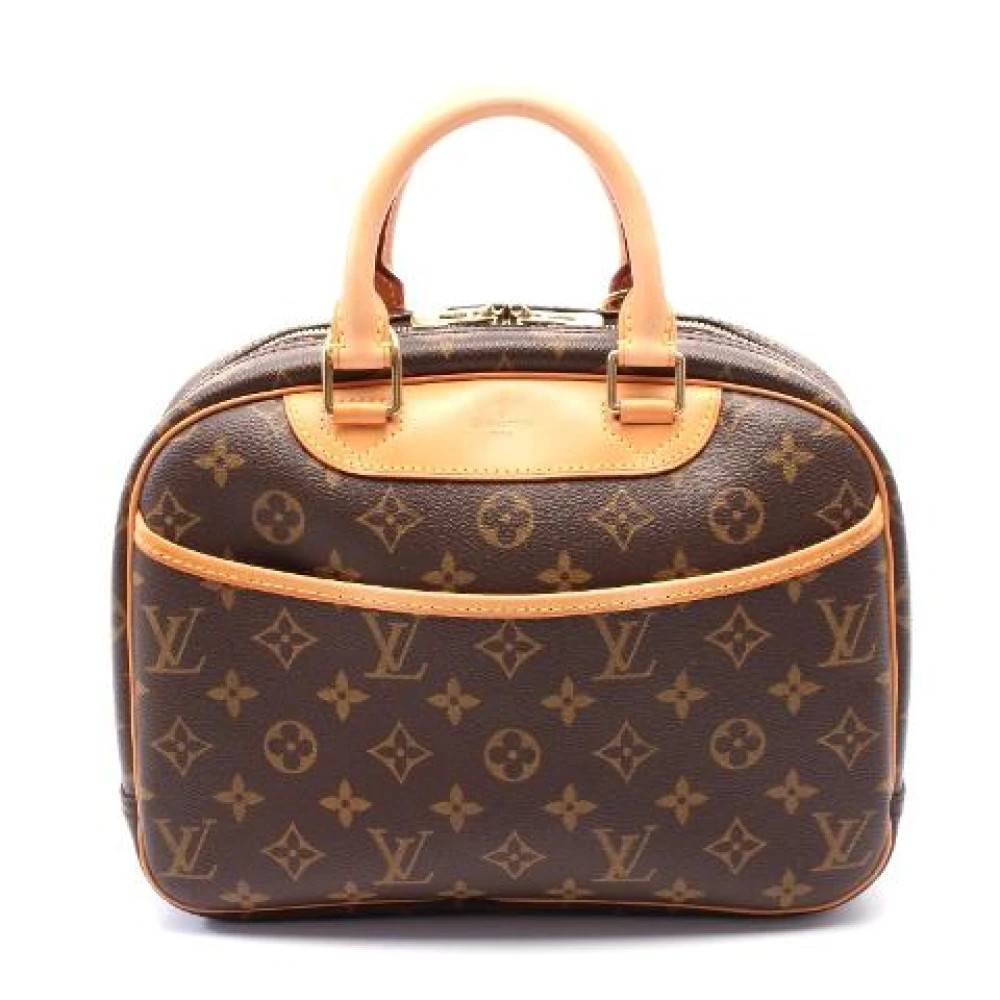 Louis Vuitton Vintage Pre-owned canvas håndtasker - Vintage - Dame - Brun - ONE SIZE - Tyl
