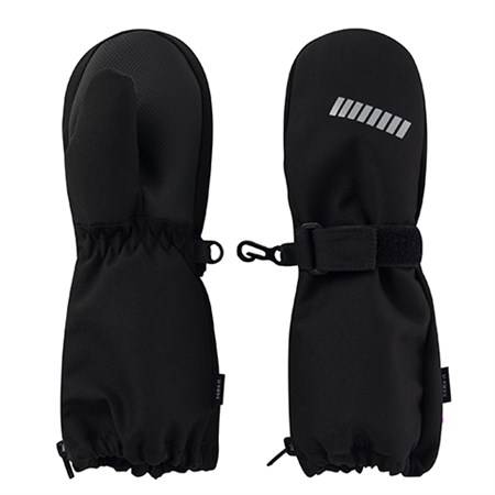 Name it - Snow10 Mittens Med Uld Noos, Black