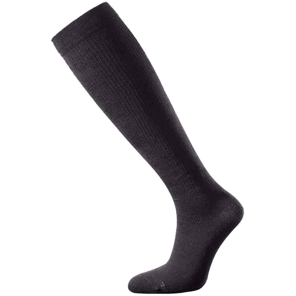 BOLA Stödstrumpor Merino Black - 46-48