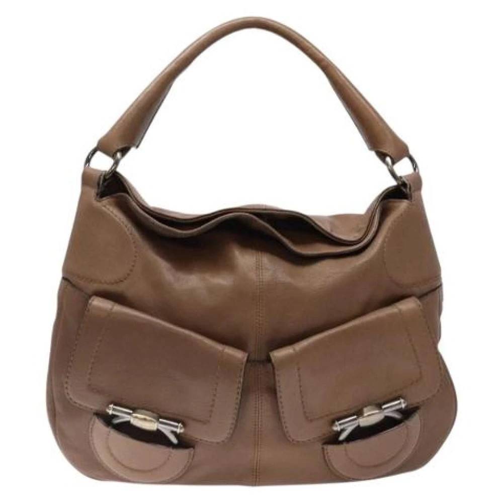 Salvatore Ferragamo Pre-owned - Pre-owned Shoulder Bag Vintage - Dam - ONE Size - Läder
