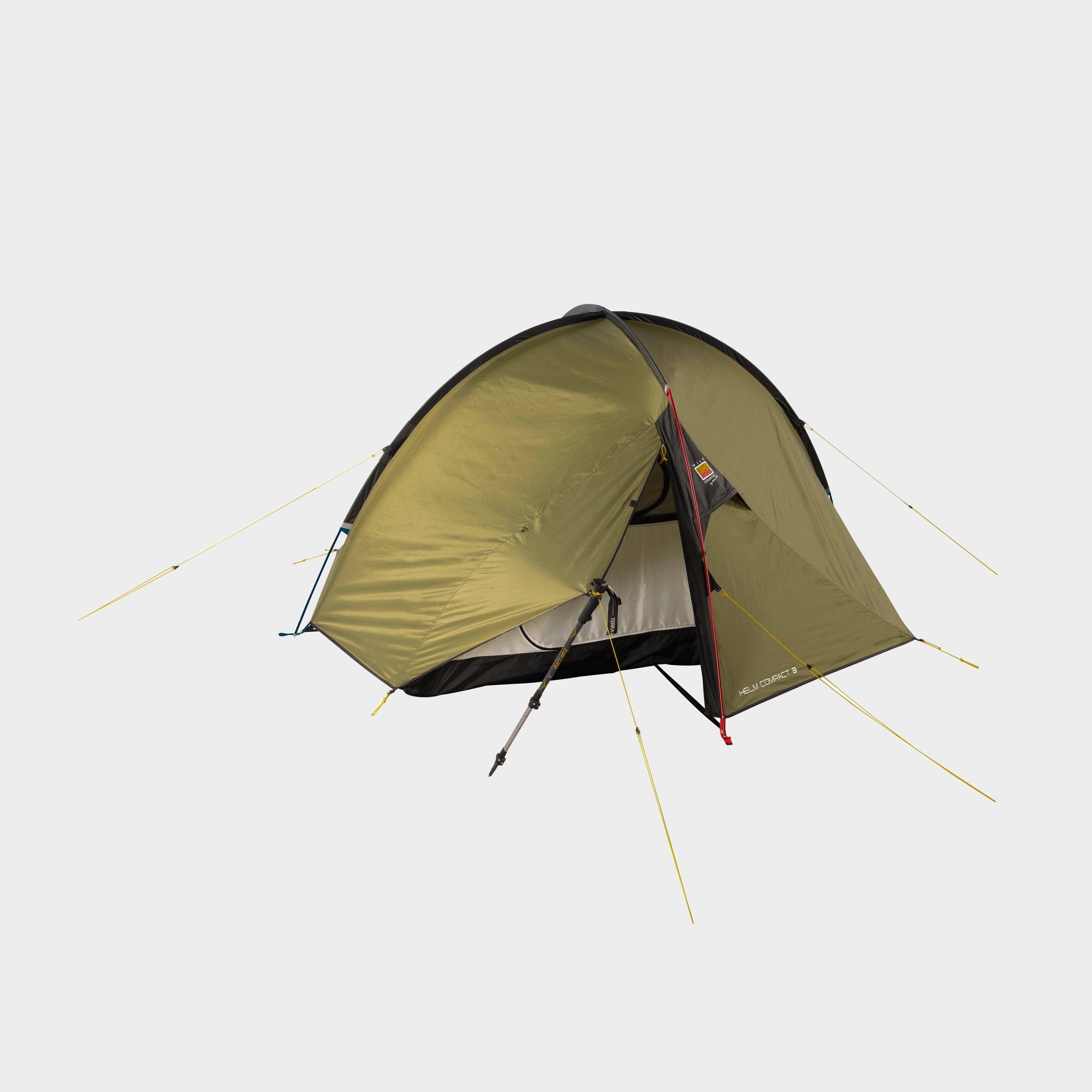 Wild Country Helm Compact 3 Tent, Green
