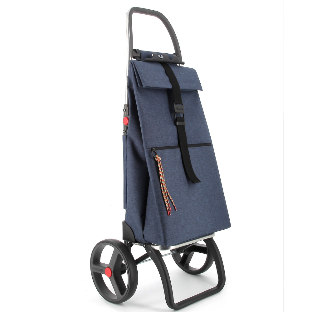 Rolser 2LRSG Big Tweed Shoppingvagn 44L, Blå