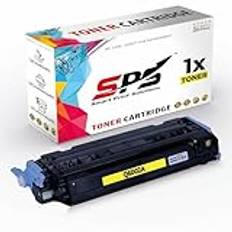 SPS skrivare toner kompatibel för HP Color Laserjet cm 1015 – Q6002A/124A | gul | 2 000 sidor