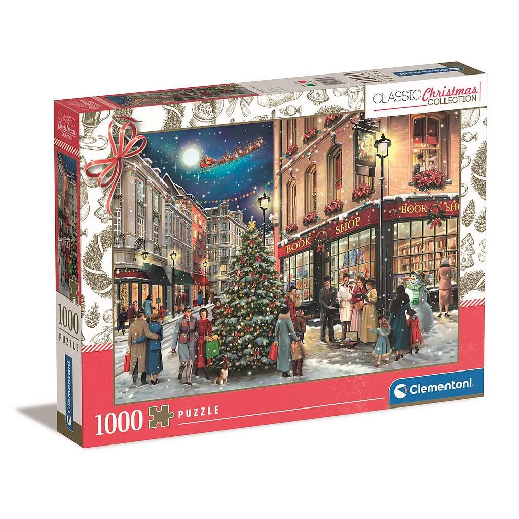 Christmas Stroll pussel 1000 bitar Clementoni