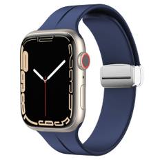 Apple Watch 7/8/9 41mm osv. Justerbart Urrem - Blå