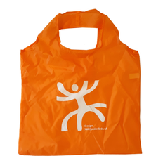 Hopvikbar shoppingkasse orange