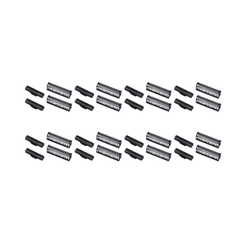 8Set Clipper Blade for Kemei -1102 Clipper Electric Shaver Parts Net Silver