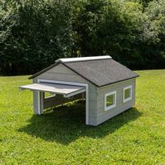 Gardena Robotplæneklipper Garage med Automatisk Port og Lys