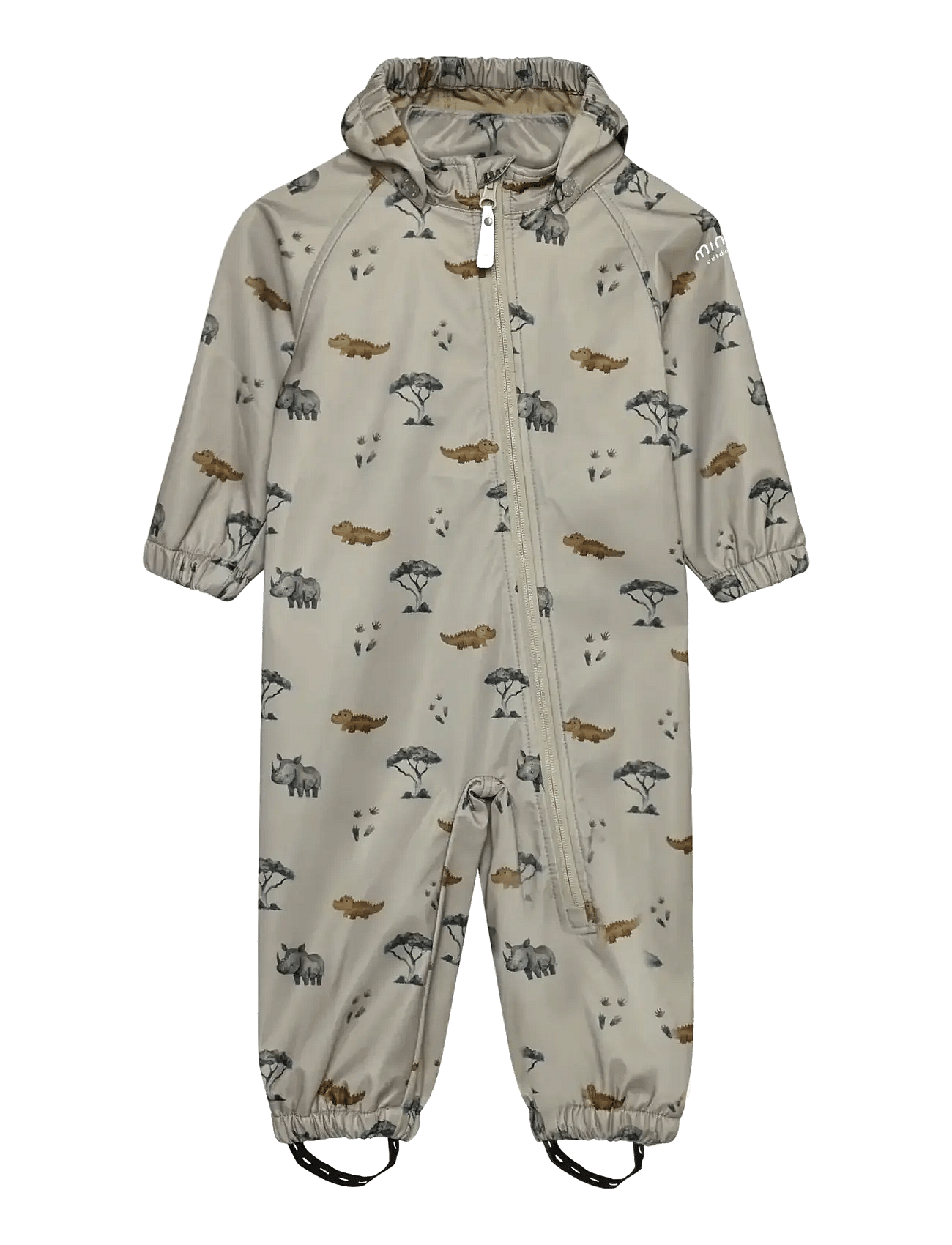 Minymo Softshell Suit Aop - Beige - 116