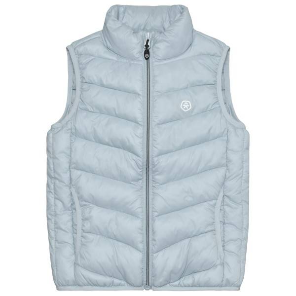 Color Kids Kid's Waistcoat Quilted Syntetväst Barn Storlek 116 Färg grå