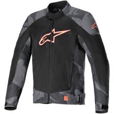 Mc-Jacka textil alpinestars - Mc jacka t spx s air grön röd vattenresistent svart xl