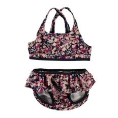 Navy Name It bikini m/blomster - 13147534 - 74 / 9mdr