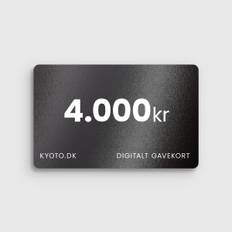 Gavekort / Giftcard ONLY for webshop - 4000,00 DKK