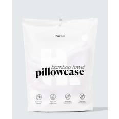 Bamboo Towel Pillowcase, White (50x70 cm)