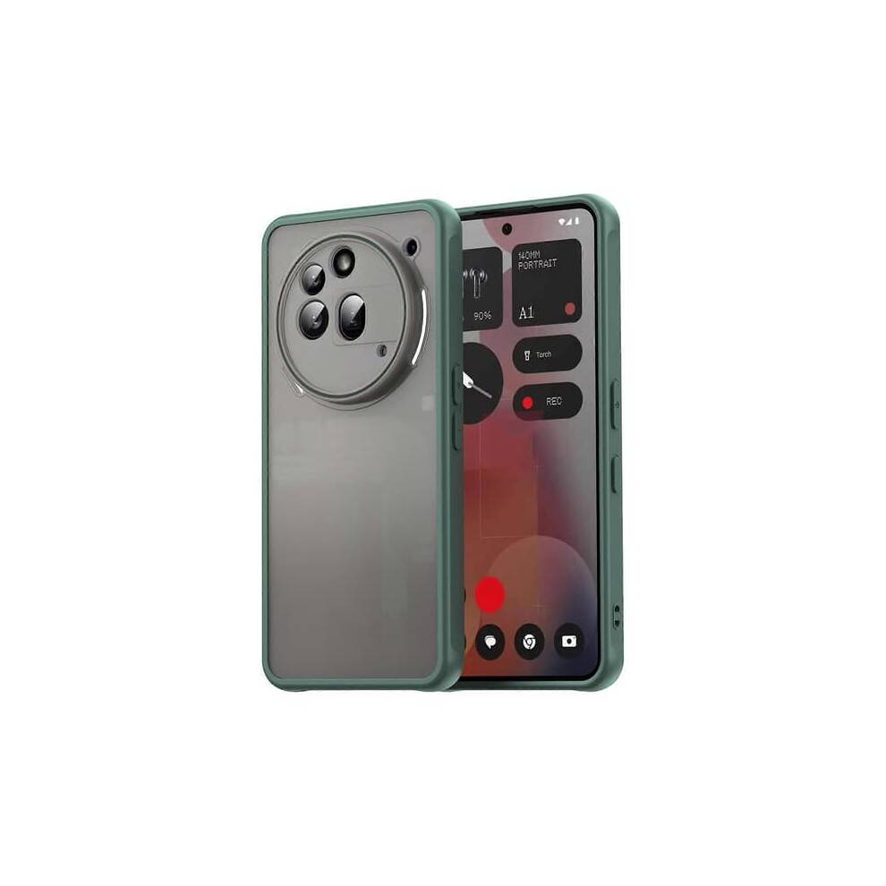 Nothing Phone (3a) Pro cover i frostet, gennemsigtigt PC+TPU med