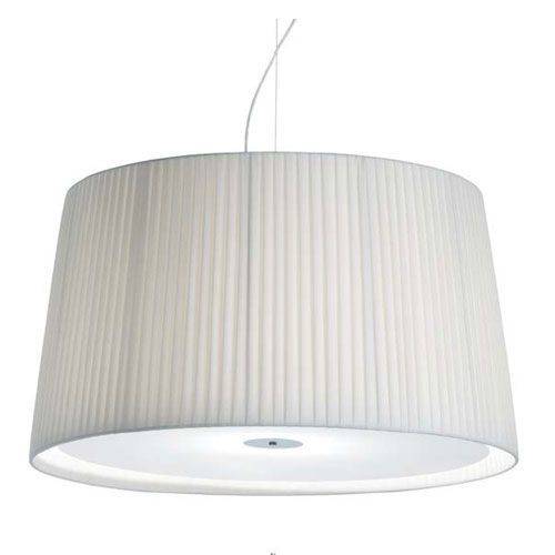 Milleluci S60 pendel modo luce - bomuld rød