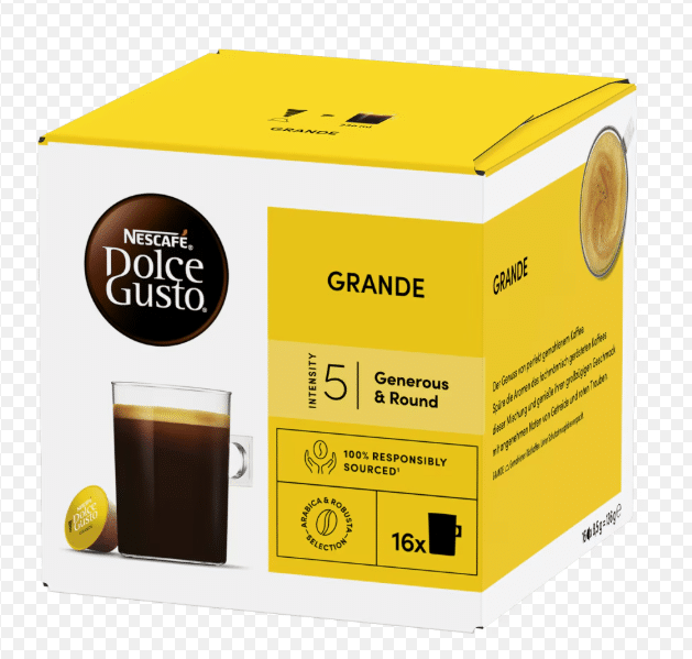 Nescafé Dolce Gusto Grande No. 5 - 16 Kaffekapsler