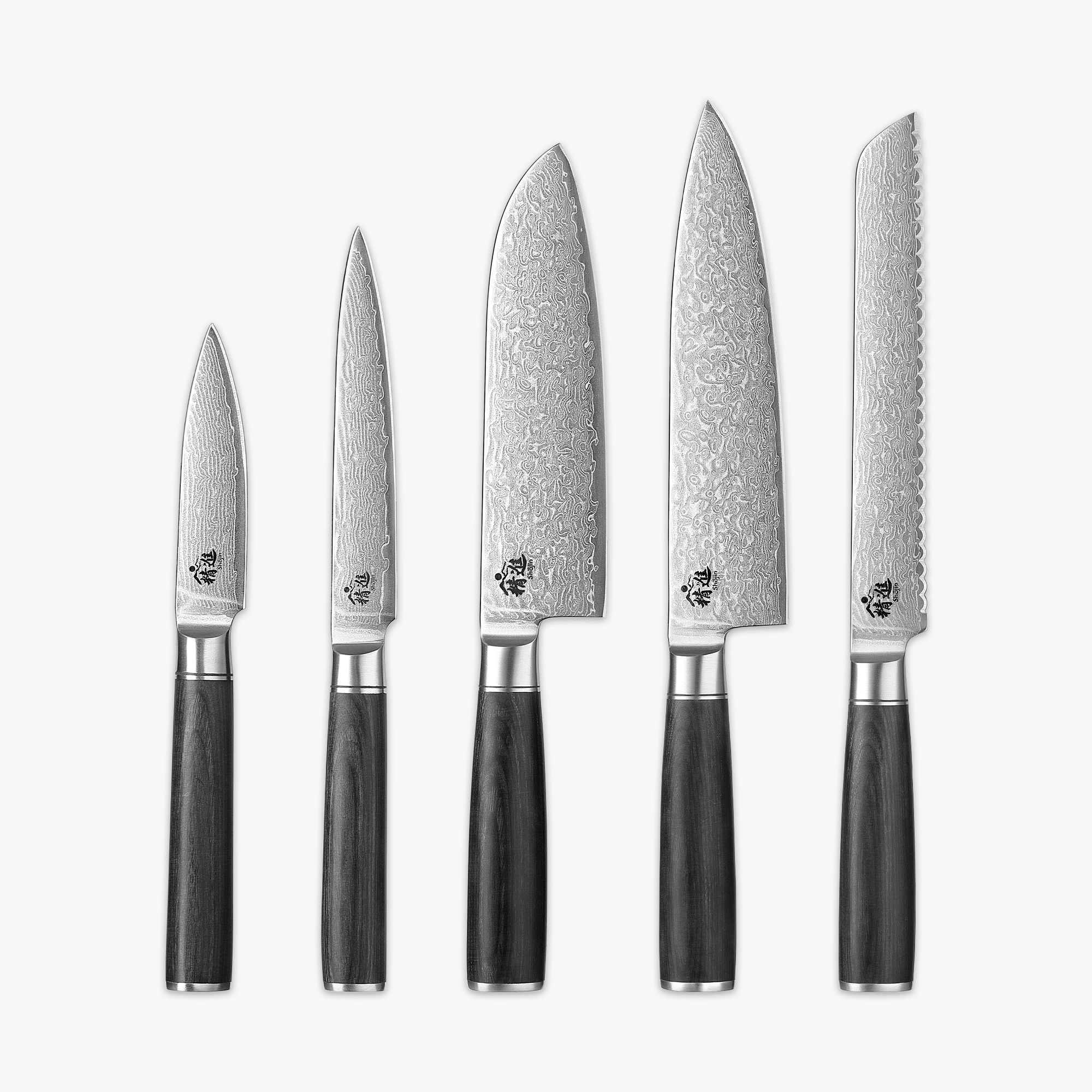 Viretta Shojin Suna knivsæt Chef sæt - 5 dele