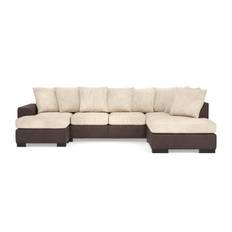 Scandinavian Choice Ocean U-soffa Vänster Bonded Leather - Beige | Brun