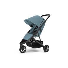 Thule Spring 2 Barnvagn Mid Blue on Black - Blå