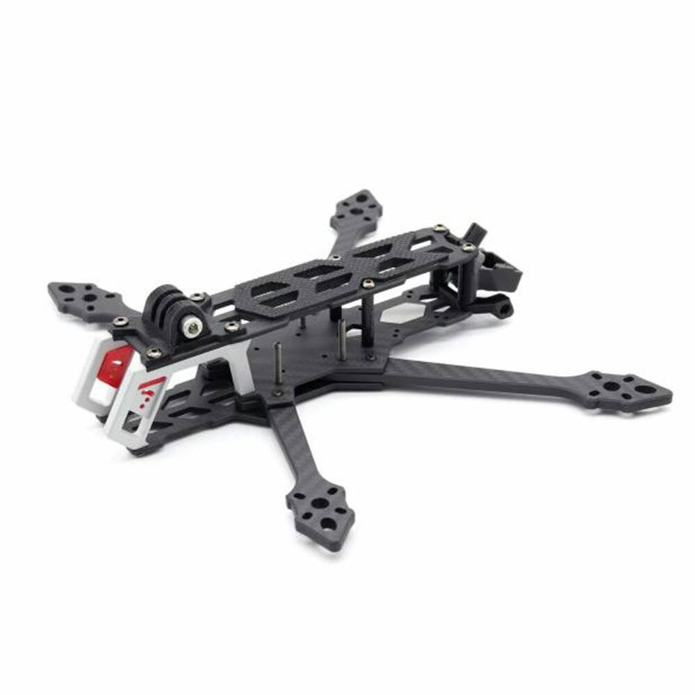 LHCXRC CLOUD 225mm Hjulbas 5mm Arm Kolfiber 5 Tum DIY Ramkit Stöd för DJI O3 Air-enhet för RC Drone FPV Racing
