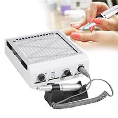 Dammutsugning nagelstudio sugning nageldammsugare, 30 000 RPM elektrisk nagelfräs set nagelstudio nagelsugare manikyr pedikyr dammuppsamlare