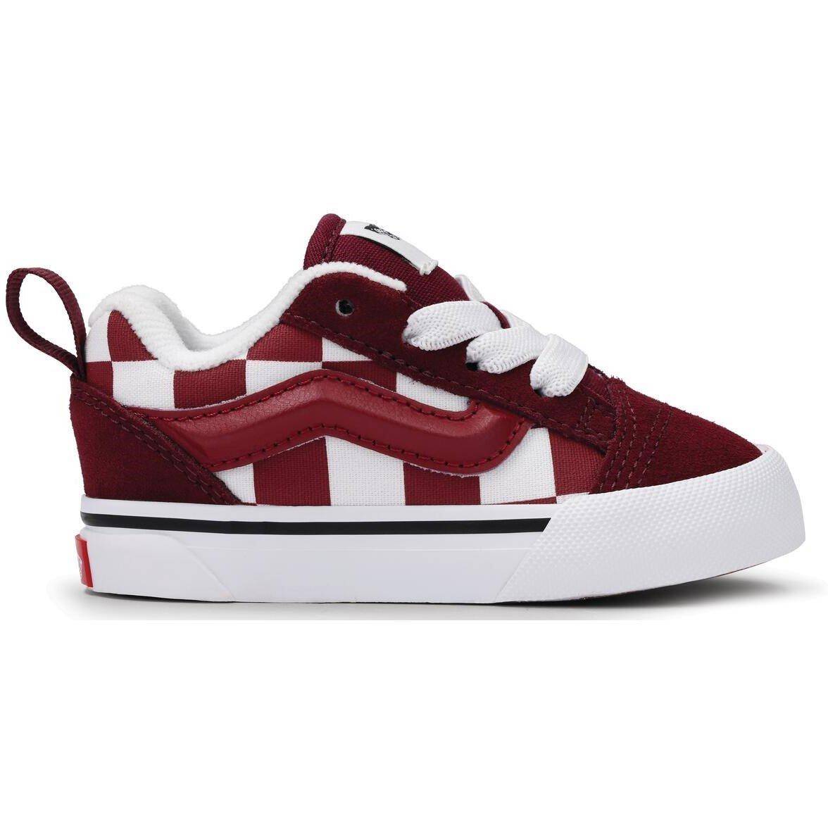 Vans Kids' Knu Skool Canvas Low Top Trainers
