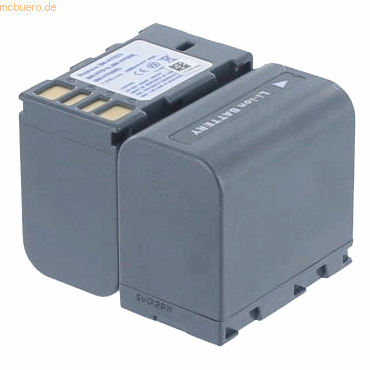 k.A. Akku für Jvc BN-VF808 Li-Ion 7,2 Volt 1500 mAh schwarz