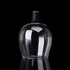 Fashionabla unika kristallgenomskinliga glas rött vinflaska 401-500ml skruvar dricker raka kopp party bar verktyg