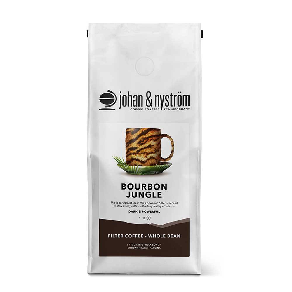 Johan & Nyström - Bourbon Jungle - Kraftfulla mörkrostade kaffebönor - 6kg