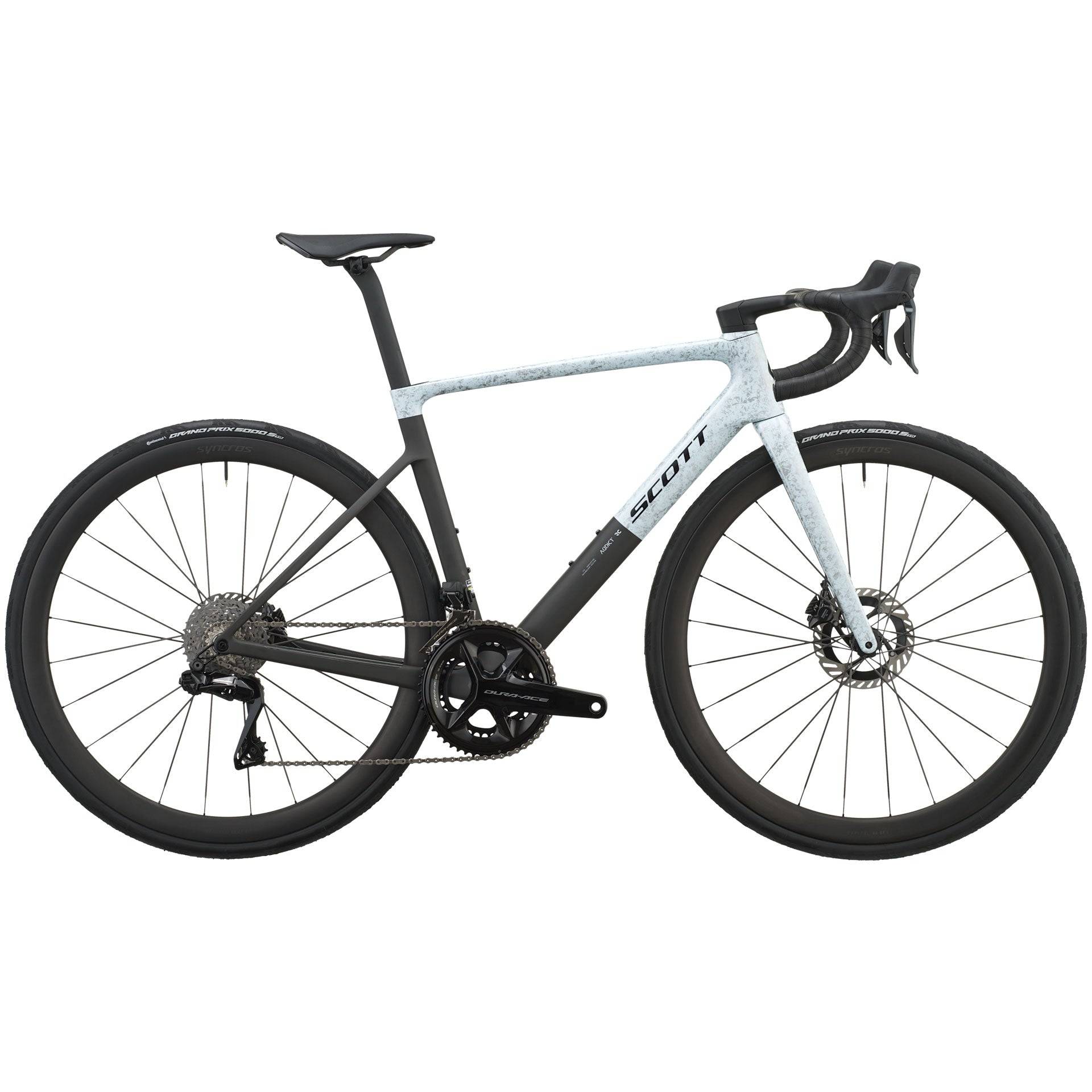 Scott Addict RC Pro 2027 - Shimano Dura-Ace - Syncros Capital 40 CF - 043 / XS / Rush White / Carbon Black (XS)