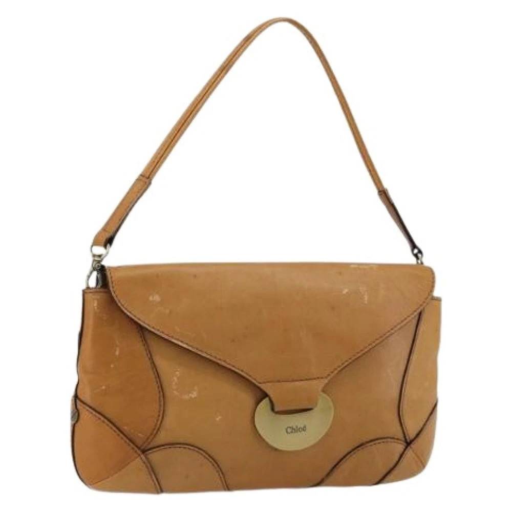Chloé Pre-owned Pre-owned Skuldertaske - Vintage - Dame - Brun - ONE SIZE - Uld