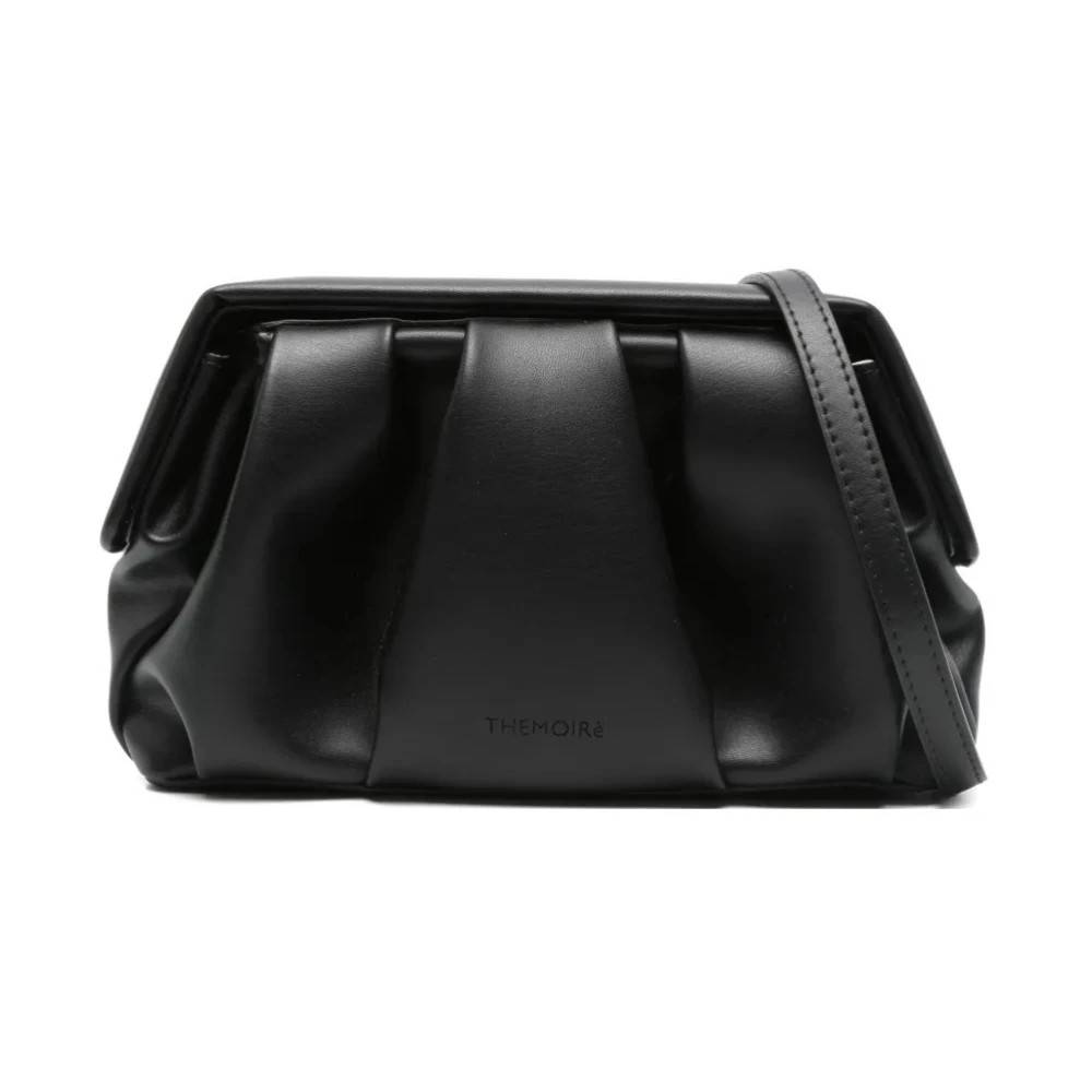 THEMOIRè sorte tasker med materialeforing - Tasker - Dame - Sort - ONE SIZE -