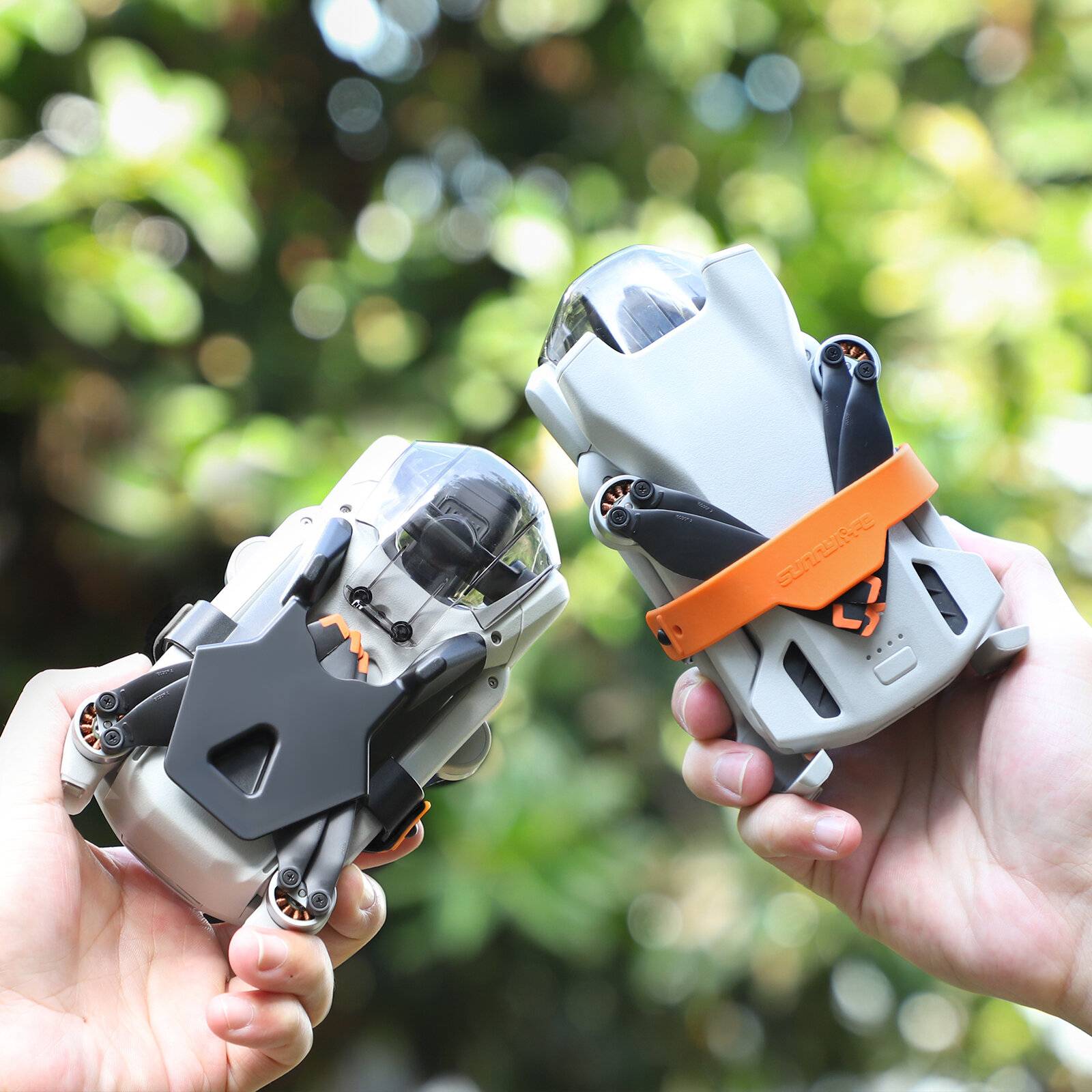 Sunnylife Knivstabiliseringsställ för propellerblad Fixator Hållare för skyddande rem Baspaketsskydd för DJI Mini 3