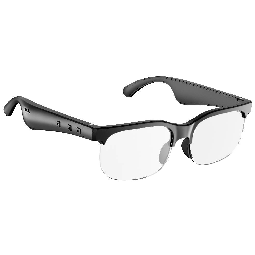 Smart Wireless Glasses 2-in-1 Glasses Earphone, Wireless Stereo Headset With Mic For Calling Music
