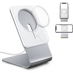 volport Magsafe Halterung Tisch Handyständer iPhone Handyhalterung Mag-Safe Stand iPhone Holder Desk für iPhone 15 14 13 12 Pro/Max/Plus/Mini【Ladegerät Nicht im Lieferumfang enthalten】