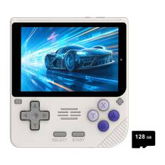 Powkiddy V10 Handheld Game Console 128GB Transparent Beige