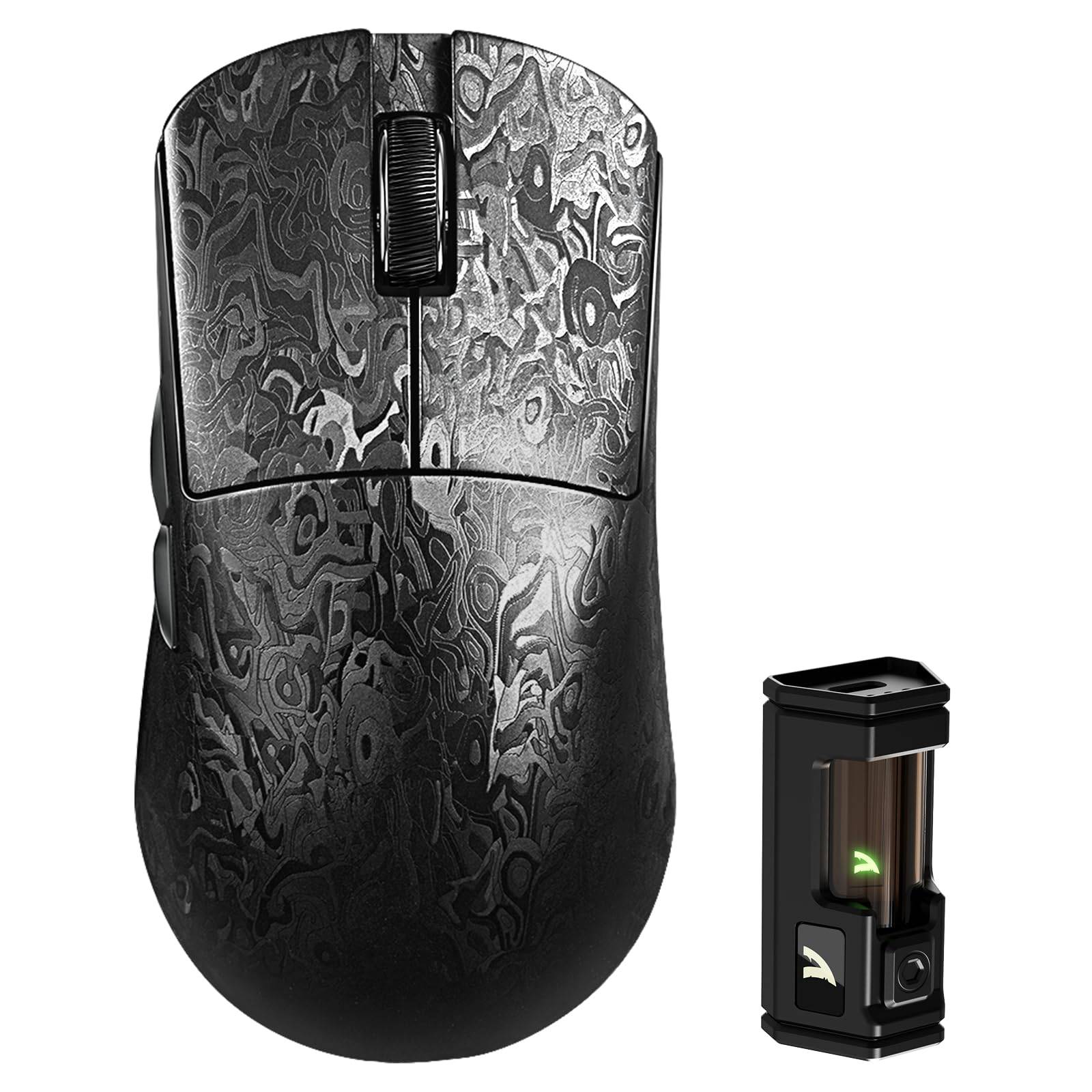 MAMBASNAKE x ATTACK SHARK R11Ultra Gamingmus 8K Kolfiber Trådlös Bluetooth 8K Polling Pixart PAW3950MAX Flaggskepp Nordic52840 Huvudteknisk