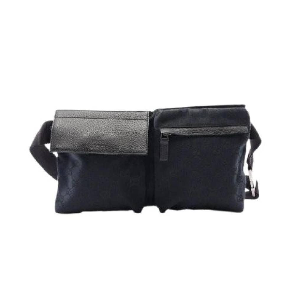 Gucci Vintage - Pre-owned Canvas Belt Bag Vintage - unisex - ONE Size - Läder