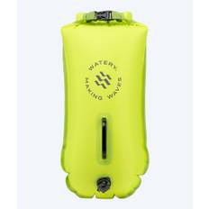 Watery havtaske - Swim Buoy & Dry Bag 28L - Fluo Gul - Svømmebøje