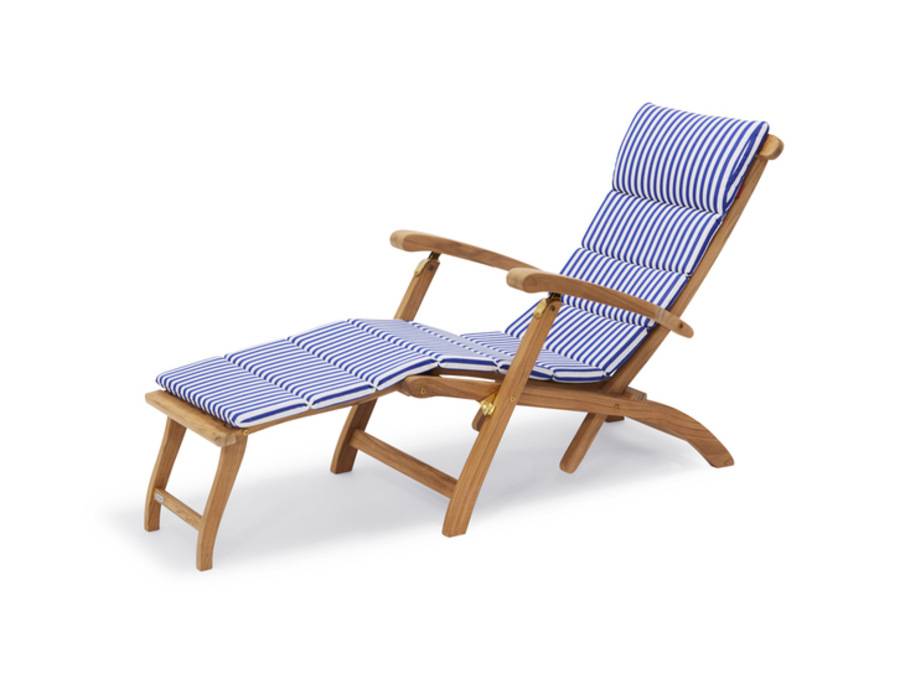 Barriere Deck Chair hynde Sea Blue Stripes.
