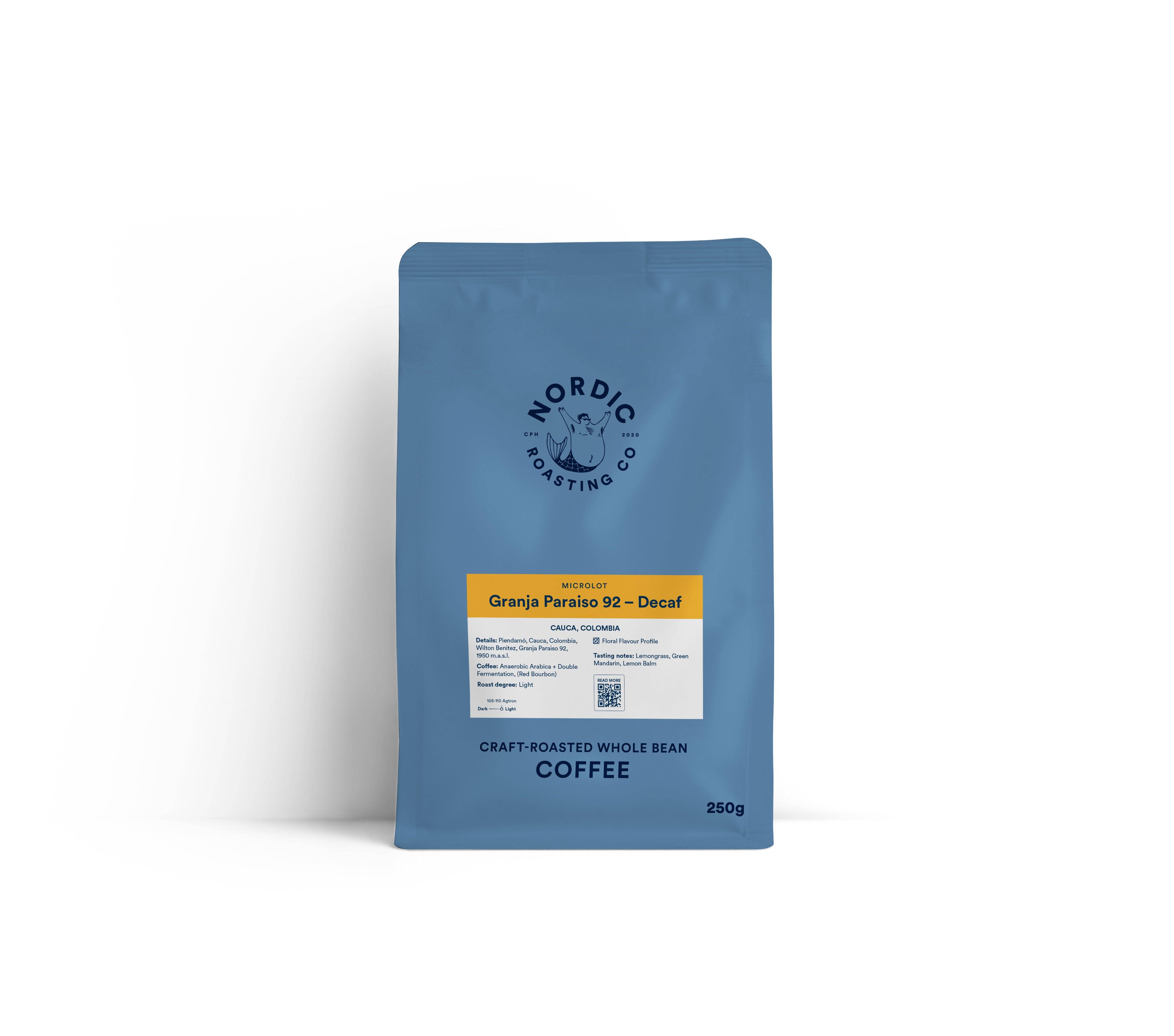 Granja Paraiso 92 – Decaf - 250g / Filter
