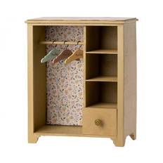 Maileg Garderobe, Stor – Gul