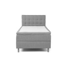 Montana Komplett Sängpaket med Förvaring 140x200 cm - Ljusgrå Säng förvaring Grå Cloud47