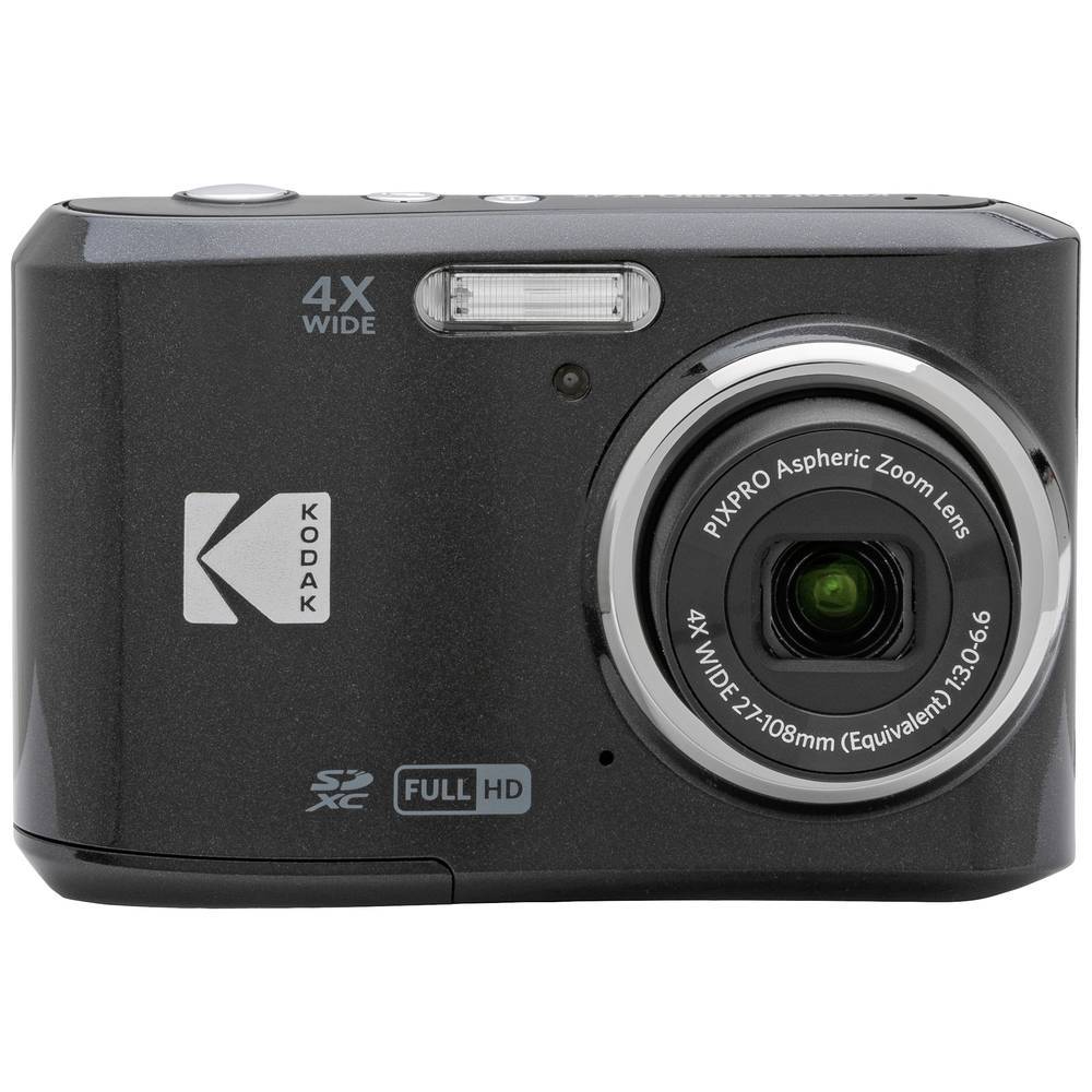 Kodak Pixpro FZ45 Friendly Zoom Digitalkamera 16 Megapixel Zoom (optisk): 4 x Svart Full HD Video, HDR-video