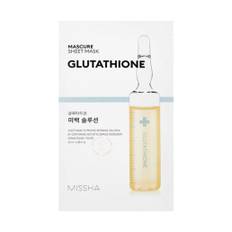 MISSHA Mascure Sheet Mask Glutathione Whitening Solution 28ml * 10 ark