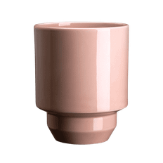 The Hoff Pot - Glaseret Urtepotte - Quartz Rose - Ø:18cm
