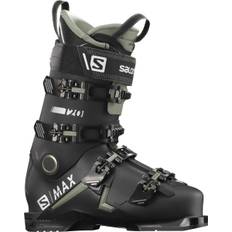 Salomon S/Max 120 Ski Boot - 27.5 / Black / Oil Green / Silver