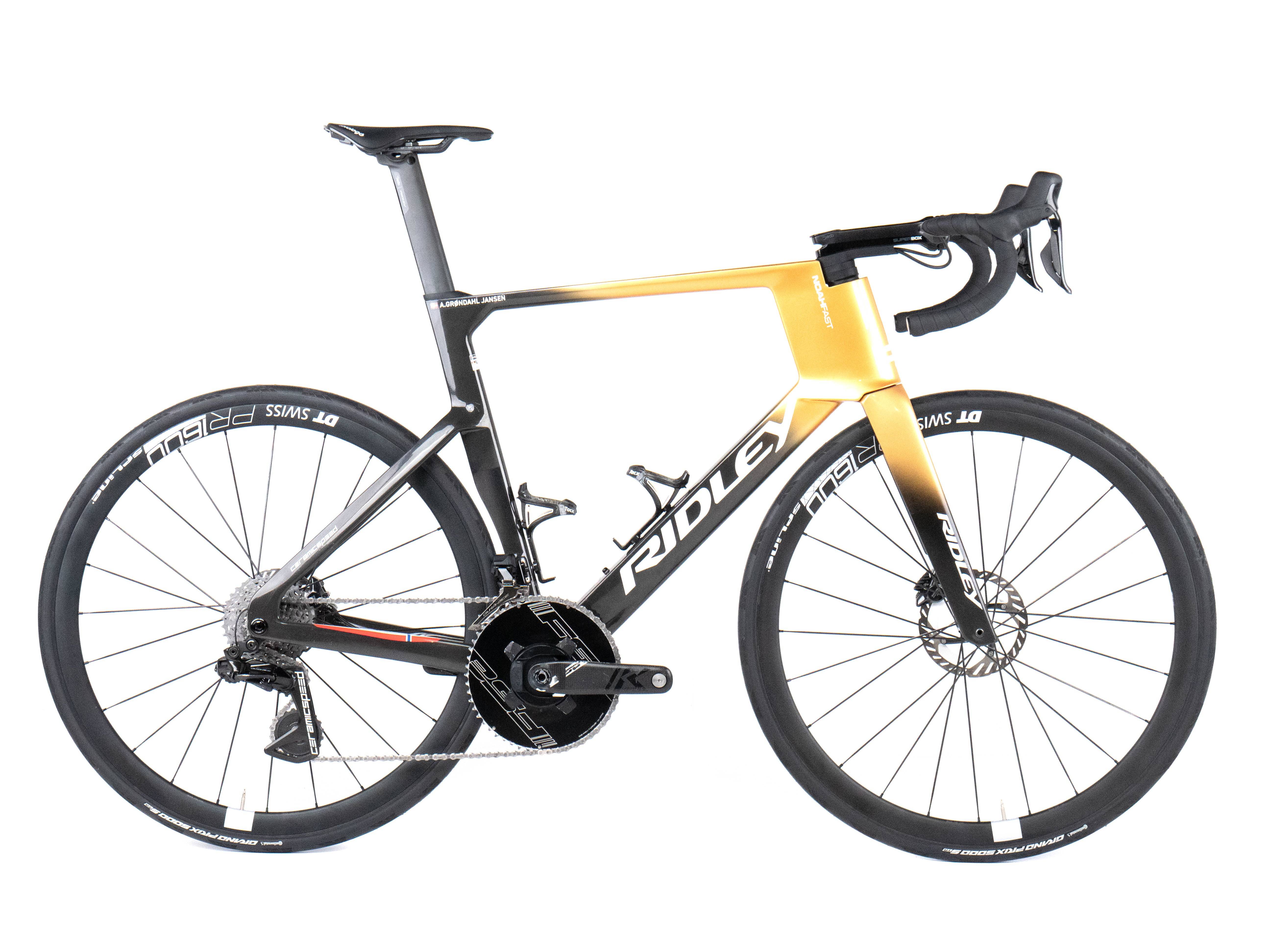 Ridley Noah Fast 2025 A. Grøndahl Jansen size L Team Uno-X Mobility Shimano Dura-Ace Di2 2x12sp - Bikeroom / l / team uno-x mobility (l)